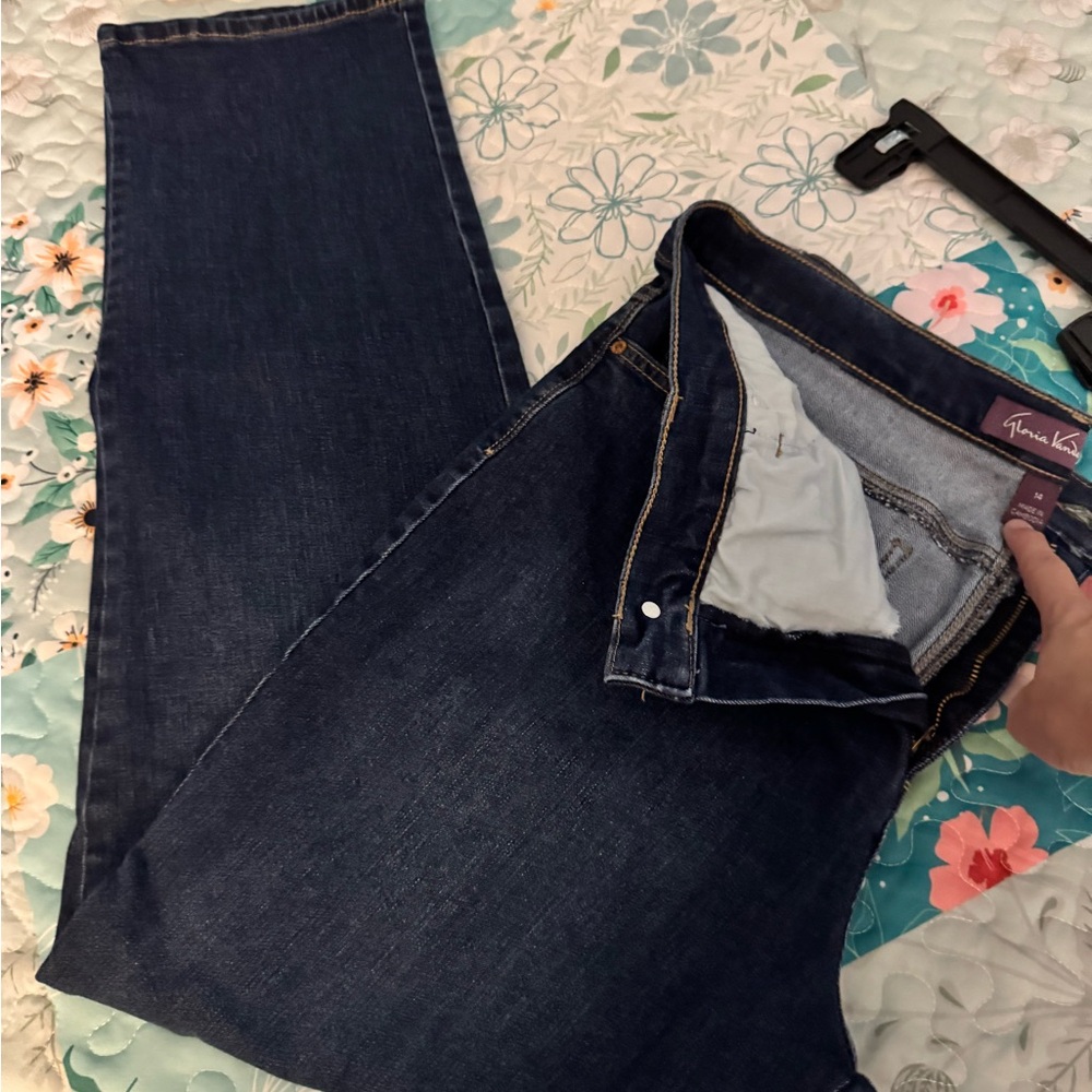 Gloria Vanderbilt Women's Boot Cut Jeans - Dark Blue